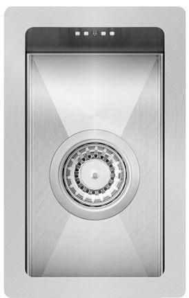 Victory LENA1.ED stainless steel undermount sink 212x350x110, stainless steel
