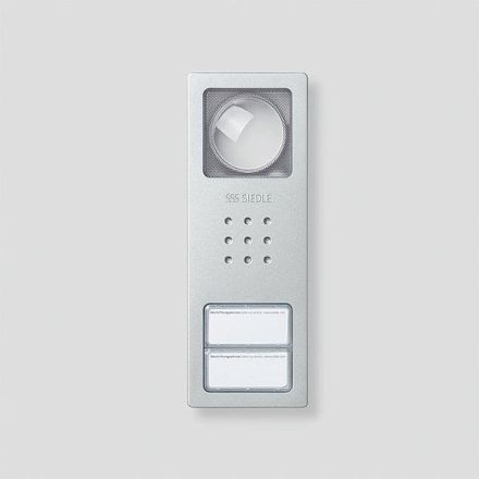 Siedle 200029863-00 Housing upper part for CV 850-2 BS brilliant silver