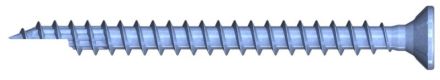 Reisser 0H9295S121-0801809-1 HBS full thread screw countersunk head, TX, half point, compressor, ETA, 8.0 x 180, steel, galvanized, blue, 1x sliding, pack of 50