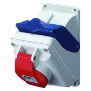 Gewiss GW66441 vertical without housing 32A/4 pin 400V IP44 socket