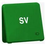 Hochköpper 00801011 D 80.6611 K SV green socket SCHUKO