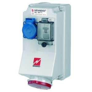 Mennekes 98111 2-way socket IP44