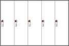 ABN GST595 for escape routes 5-door special door set (GST59-5)
