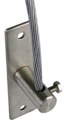 Dehn & Söhne 241009 guy clamp ASK 8 150 40 2XB10.5 V2A