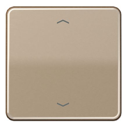 JUNG CD101PGB KNX rocker switch with arrow symbols F10 CD series | 1-way | gold-bronze