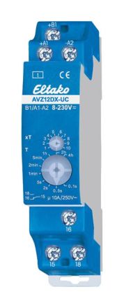 Eltako 23001302 time relay AVZ12DX-UC response delayed
