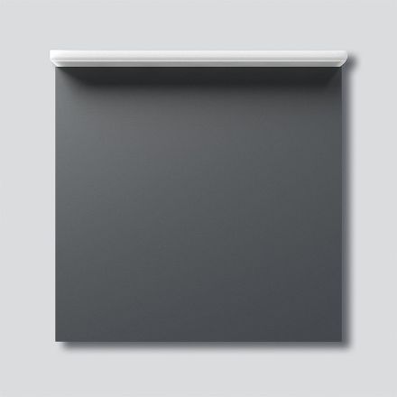 Siedle LEDF 600-4/4-0 DG LED panel light in dark grey mica