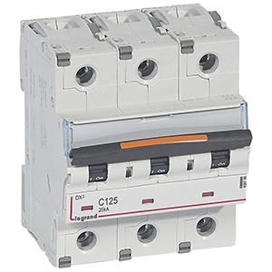 Legrand 409790 Circuit breaker DX3 C125A 3P 25KA 4, 5M