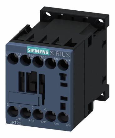 Siemens 3RT2018-1BA42 AC-3 7.5kW/400V 1NC DC 12V 3p. S00 Contactor
