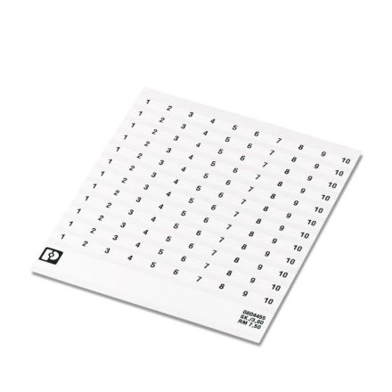 Phoenix Contact 0804455:0091 SK 7,5/3,8: CONTINUOUS NUMBERS 91-100 Marker