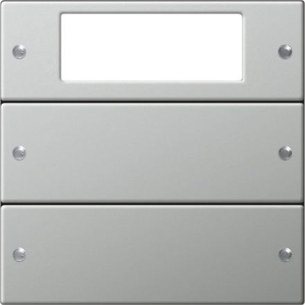 GIRA 2142601 TS3 rocker set System 55 | 2-way, Plus | stainless steel
