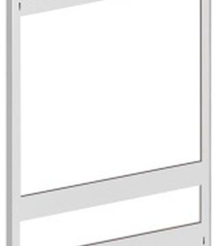 ABB Striebel & John AG165 cover 450x250 for measuring device, accessories CombiLine interior fitting system, 2CPX062891R9999