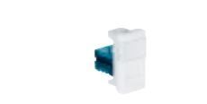 EFAPEL MOD W/1 RJ45 CAT6A UTP CONNECTOR-1MOD MATT WH