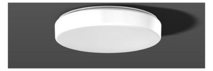 RZB 672093.002.8.07 Flat Polymero LED emergency light