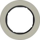 Berker 10112004 frame stainless steel/black series R.classic
