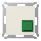 Jung NRSAS0834AT emergency call system cancel button, AS series, white