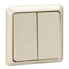 ELSO ELG506180 42V/1A flush-mounted RENOVATION pearl white flush-mounted button