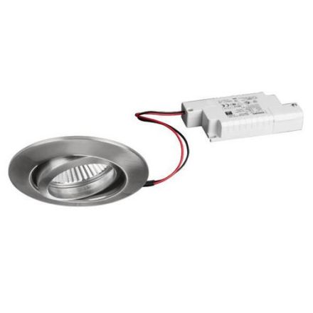 Brumberg 39373153 LED recessed spotlight 230V dim2warm nickel matt
