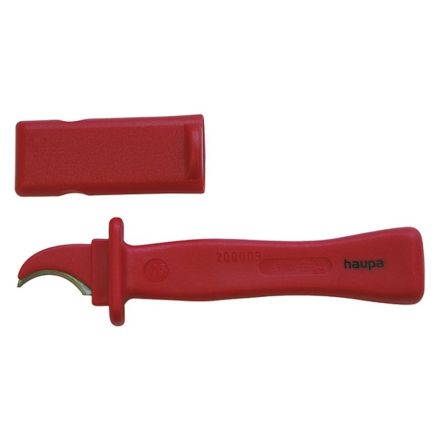 HAUPA 200003 cable knife 35mm sickle plastic 1000V VDE