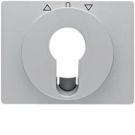 Berker 15047103 Central piece for blind key switch/button Alu Berker K.5