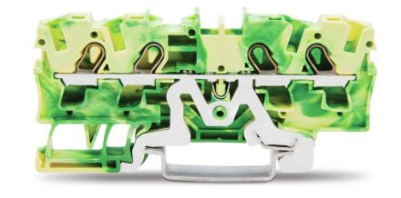 Wago 2004-1407 TOPJOB green-yellow 4 conductor protective conductor terminal
