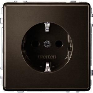 MERTEN MEG2300-7215 SCHUKO socket dark Brazil AQUADESIGN