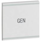 Legrand 574473 MyHOME Gen for CREO/GALEA LIFE 2-mod. white rocker