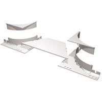 CABLOFIL 637972 branch piece PVC B400 H100 , (stone grey)