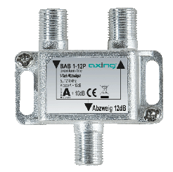 Axing BAB1-12P 1-way tap, 12 dB, 1218MHz