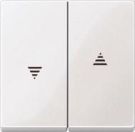 MERTEN 432419 rocker switch polar white