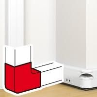 Legrand 075644 flat angle 50x145 , (pure white)