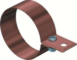 OBO Bettermann 301 CU-100 rain pipe clamp, 5350700
