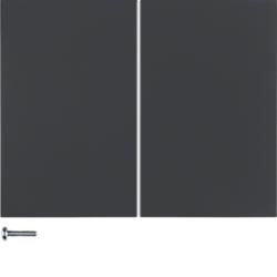 Berker 85142175 button 2-way anthracite, matt Berker K.1