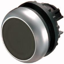 Eaton M22-DR-S pushbutton, flat, black, latching, 216613