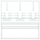 ABN 100A 1-pole main circuit breaker (XHA199-2) ABN 100A 1-pole main circuit breaker (XHA199-2)