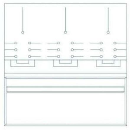 ABN 100A 1-pole main circuit breaker (XHA199-2)