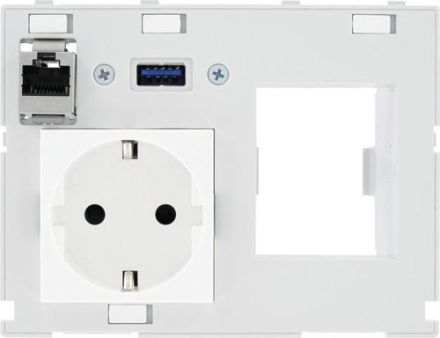 Murrelektronik 4000-68000-4300003 Modlink MSDD 1xRJ45+USB-A for 2-pin combination insert