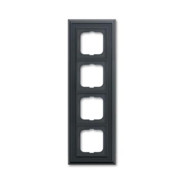 Busch-Jaeger 1724-831 cover frame, 4-way frame anthracite