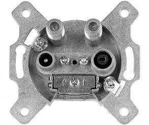 Televes ADO-4N 4f. spur line box with surface mounting.