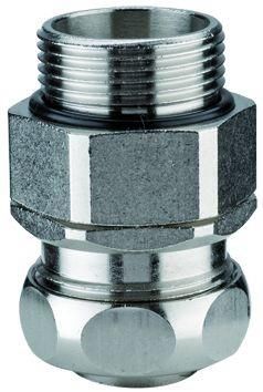 Flexa 15013328063 USDR-M AD56 M63x1,5 nickel-plated brass metal safety screw connection