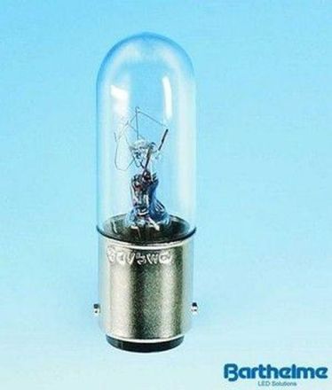 Barthelme 00122605 RL 16x54mm BA15d 220-260V 3-5W tube lamp