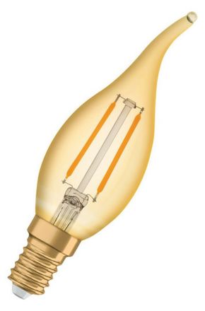 LEDVANCE Osram 4099854091551 1906LCBA12 1.5W/824 230VFILGDE14FS1 LED lamp
