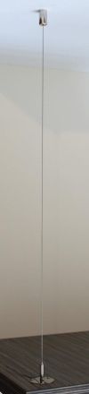 Strate D2303.00 Wire rope suspension chrome, Chrome