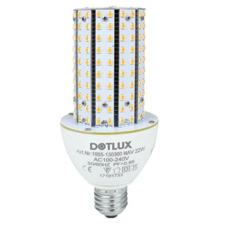 DOTLUX 1665-245360 Str.lampe RETROFITprotect E27 18W 4500K LED bulb
