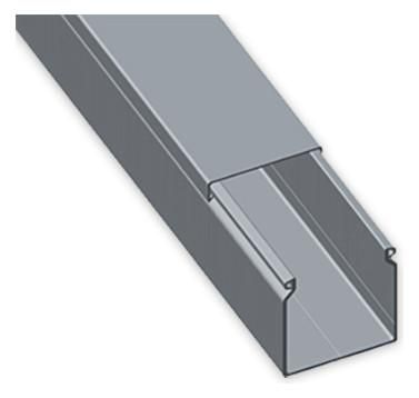 Unex 40.60.07 40x60 grey cable duct