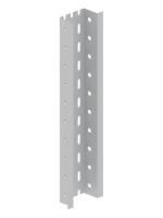 Unex 66937 perforated light grey 0.50m Epox.Steel Omoega profile
