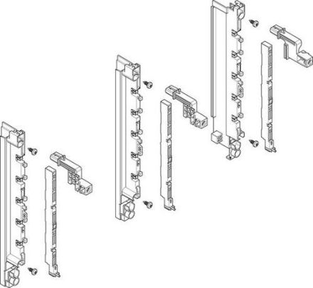 ABN deep 40mm for CU 12x5mm 5-pole 70mm busbar module (MTS22505)