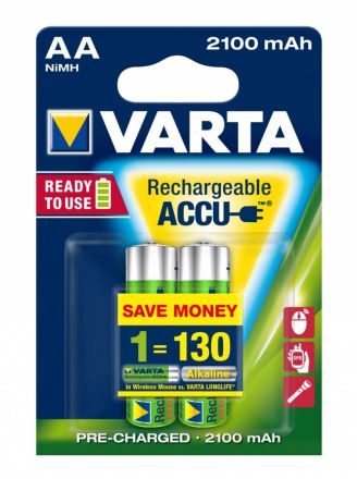 Varta Ready2Use battery AA Mignon 2.100mAh 2-pack