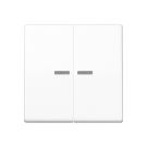 JUNG BTA17102WW push button sensor JUNG HOME Series A | 2-way | alpine white