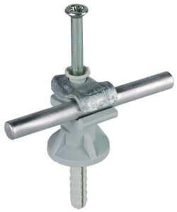 Dehn & Söhne 250000 Cable holder DEHNfix 30mm grey/St